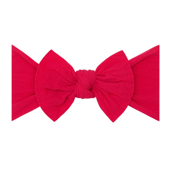 knot-cranberry Baby Bling Bows clips headbands - Sophia's StyleKNOT-